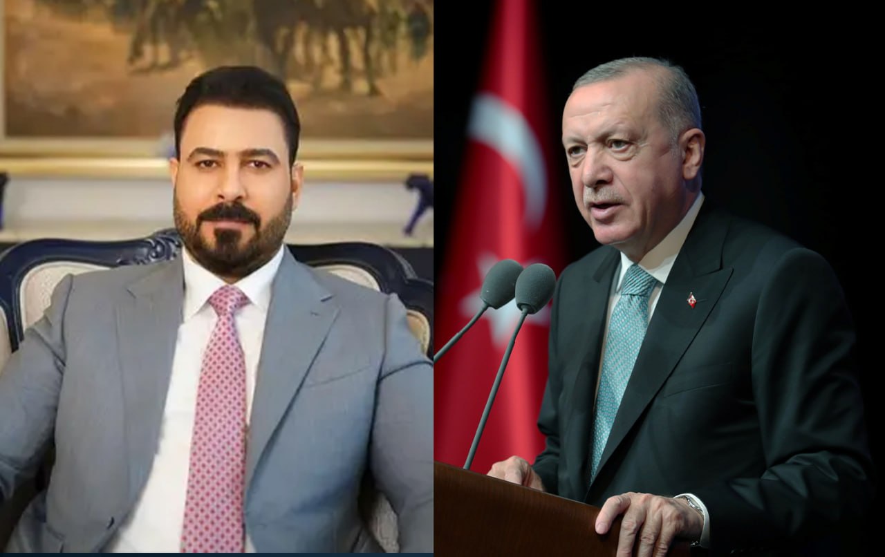 أردوغان يؤكد للزيدي دعم بلاده للاستقرار في العراق ويقدم له دعوة لزيارة تركيا