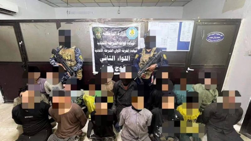 عمليات بغداد تعتقل 25 مخالفاً لحرق نفايات الطمر الصحي