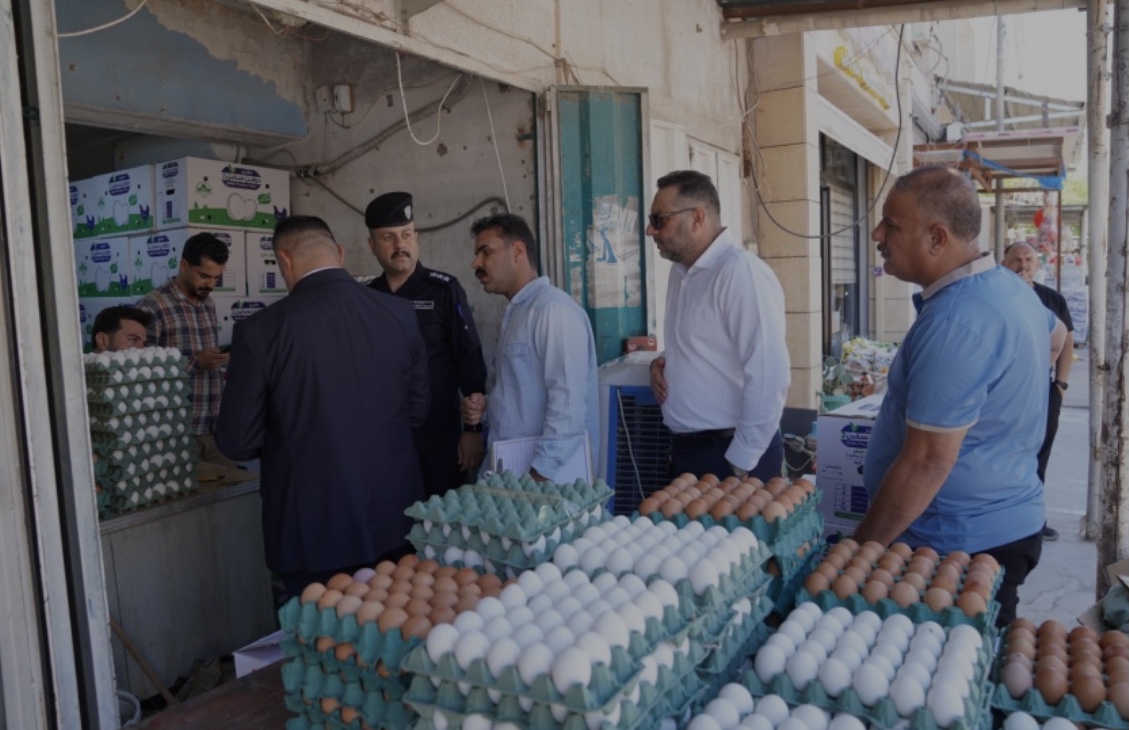 التجارة تتابع أسباب استمرار ارتفاع أسعار البيض والمواد الغذائية في بغداد