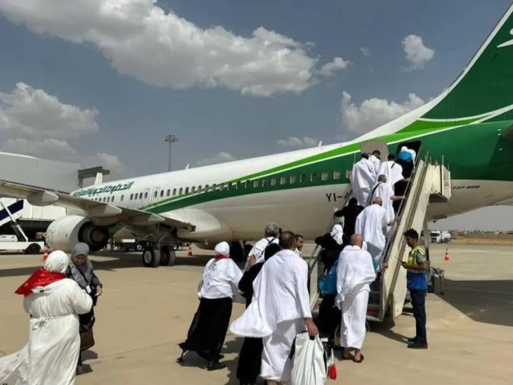 النقل: الاثنين المقبل انطلاق أولى رحلات التفويج العكسي لإعادة الحجاج العراقيين جواً