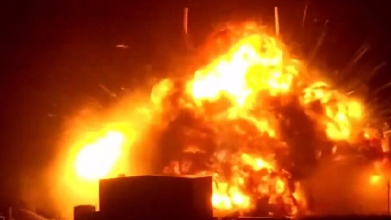 انفجار صاروخ “نيو غلين” التابع لـ”بلو أوريغين” خلال اختبار في فلوريدا