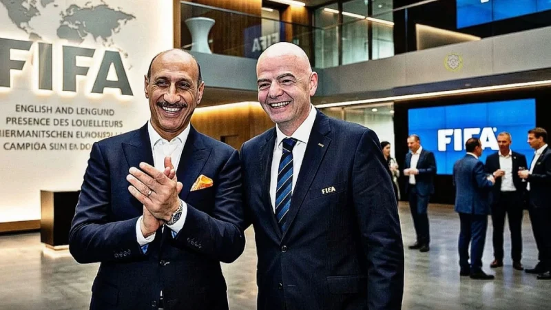 إنفانتينو يدعو عدنان درجال لحضور افتتاح مونديال 2026 في المكسيك