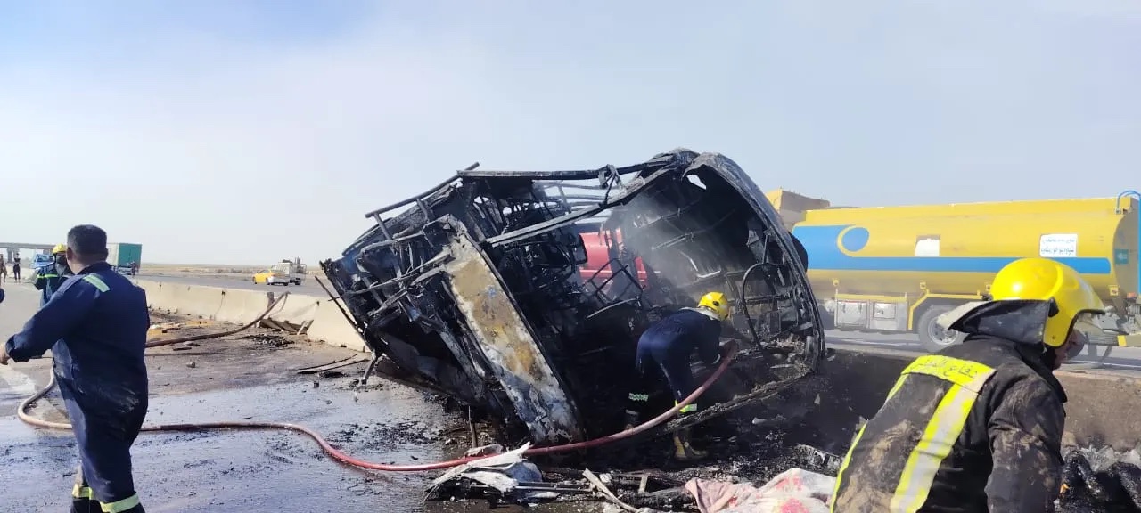 الزيدي يوجه بالتحقيق في الحادث المروري بقضاء البطحاء وتقديم الرعاية للمصابين