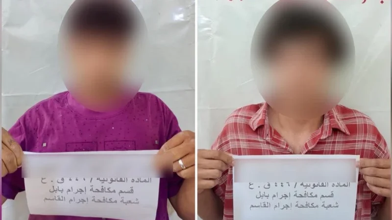 شرطة بابل تطيح بعصابة لسرقة “التكتك” تحت تهديد السلاح وتكشف أسلوبها الإجرامي