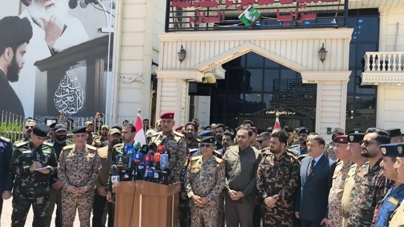 العمليات المشتركة: تسلم قوائم سرايا السلام والأسلحة والمعدات الخاصة بها