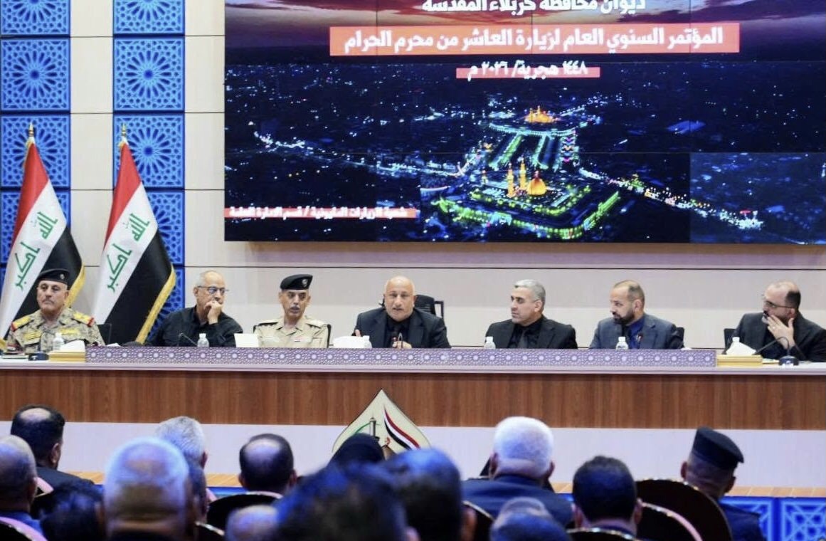 محافظ كربلاء يترأس اجتماعاً موسعاً لمناقشة خطط زيارة عاشوراء