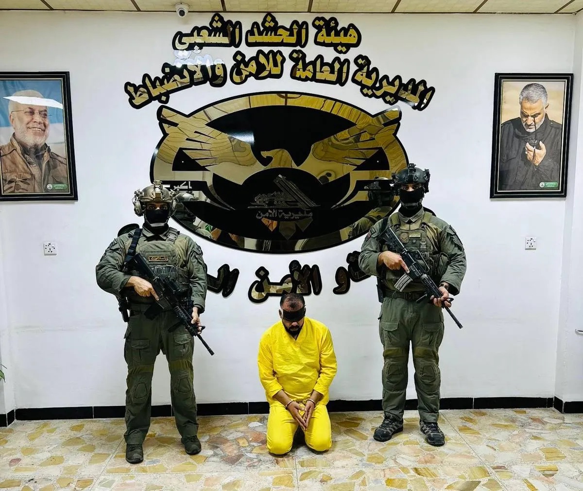 أمن الحشد الشعبي: الإطاحة بأحد الأهداف البارزة المطلوبة للقضاء العراقي