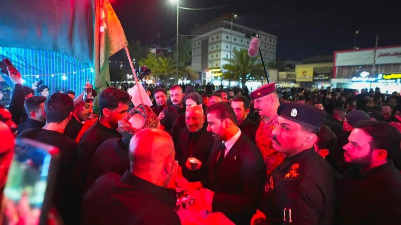 الزيدي يوجه بتنظيم حالة المواكب خلال ركضة طويريج وعكس صورة إيجابية للزائرين من خارج العراق