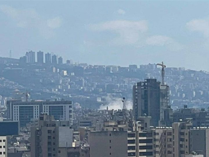 إسرائيل تعلن استهداف مواقع في الضاحية الجنوبية لبيروت وتبرره برد على إطلاق نار من حزب الله