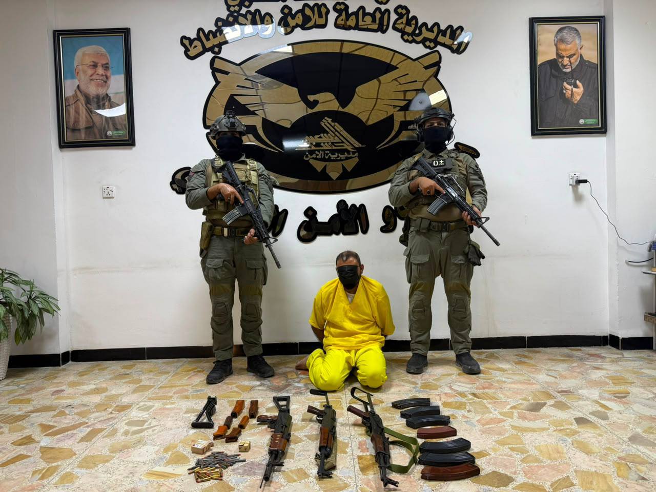 الحشد الشعبي: الاطاحة بأحد عناصر داعش الإرهابي في محافظة الأنبار