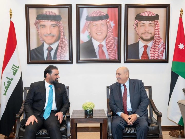 الحلبوسي يؤكد لنظيره الأردني أهمية الربط الكهربائي وتعزيز التعاون البرلماني بين البلدين