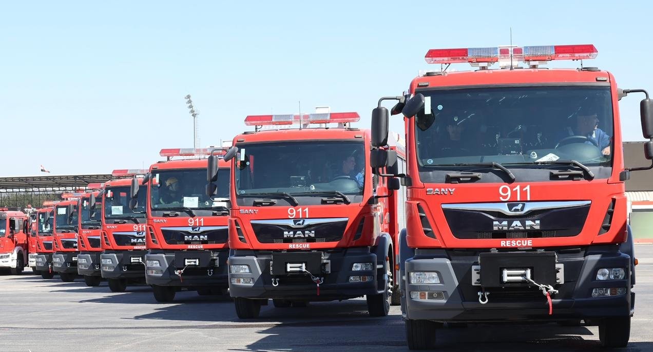 الدفاع المدني: 230 مركزا جديدا وآليات متطورة لأول مرة لمواجهة حرائق الأبراج
