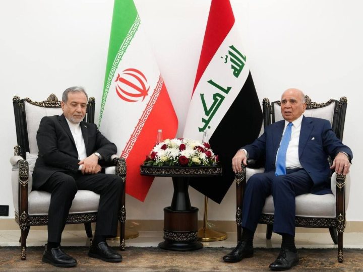 بغداد وطهران تبحثان تطورات المنطقة ووزيرا الخارجية يؤكدان أولوية إنهاء التصعيد