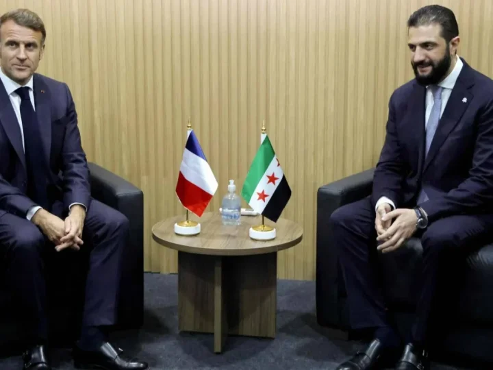 الشرع: زيارة ماكرون إلى دمشق تفتح صفحة جديدة في العلاقات السورية الفرنسية