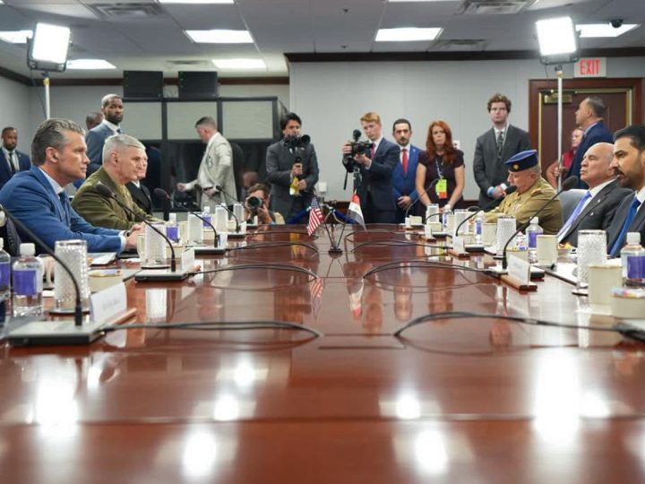 وزير الدفاع الأمريكي: البيشمركة والجيش العراقي يقودان جهود هزيمة داعش