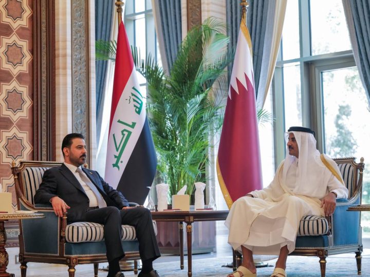 الزيدي يجري مباحثات رسمية مع أمير قطر.. وهذه تفاصيلها