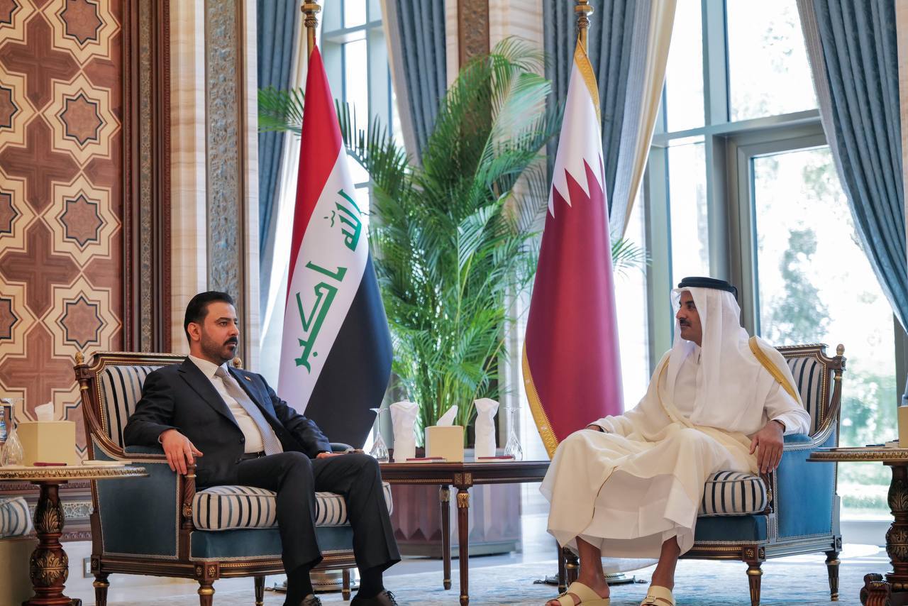 الزيدي يجري مباحثات رسمية مع أمير قطر.. وهذه تفاصيلها