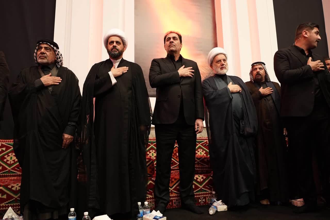 المندلاوي يختتم المجلس الحسيني بأيامه الثلاث بحضور كبار الشخصيات السياسية