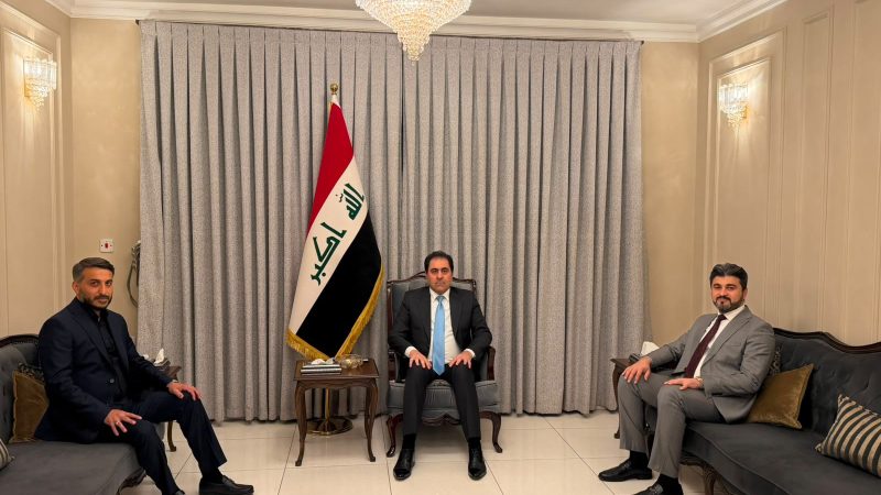 المندلاوي وكناوي يبحثان ابرز احتياجات النجف وسبل دعمها لتنفيذ مشاريعها الاستراتيجية