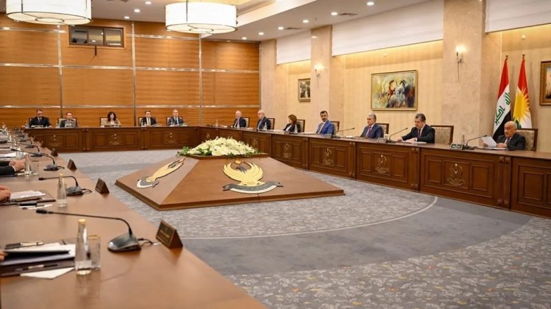 مجلس وزراء كردستان يوجه بإعداد جدول بمطالب الإقليم في موازنة العام المقبل