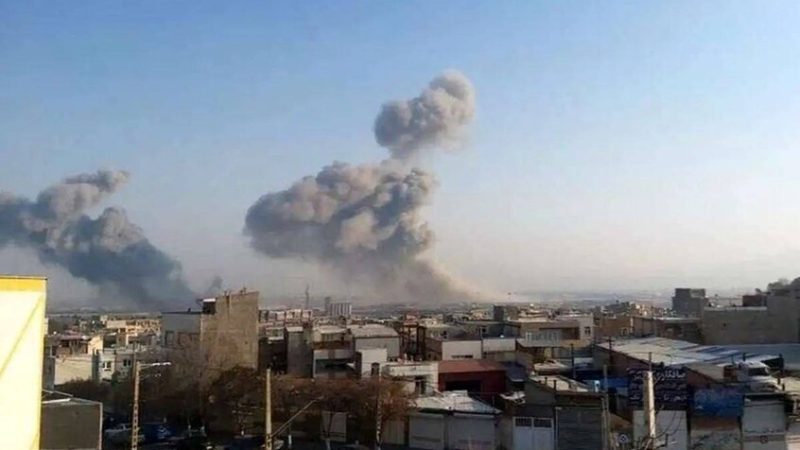 ضربات تستهدف جزيرة قشم الإيرانية