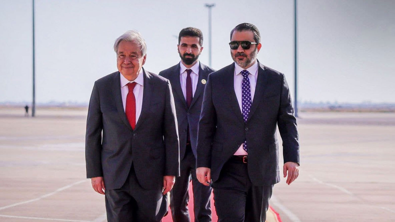 الأمين العام للأمم المتحدة يصل دمشق في أول زيارة إلى سوريا منذ أكثر من عقد