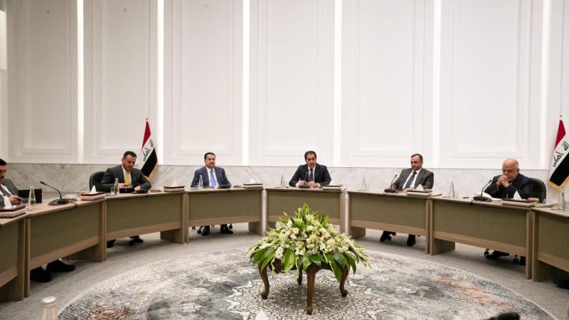 مصدر : الاطار التنسيقي يعقد اجتماعا بمكتب رئيس ائتلاف الاساس محسن المندلاوي