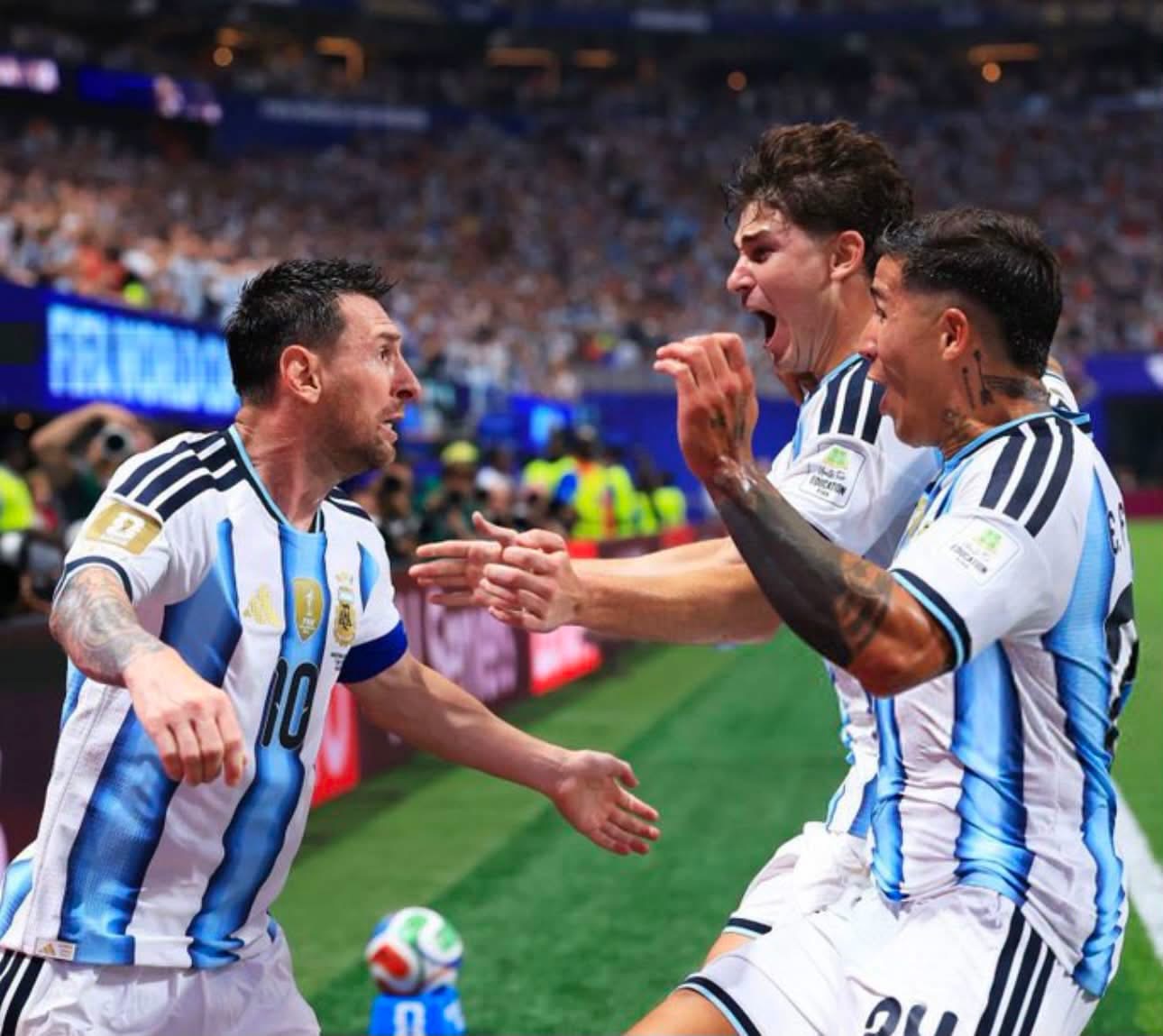 الأرجنتين تجهض حلم الفراعنة بريمونتادا نارية وتتأهل الى ربع نهائي كأس العالم
