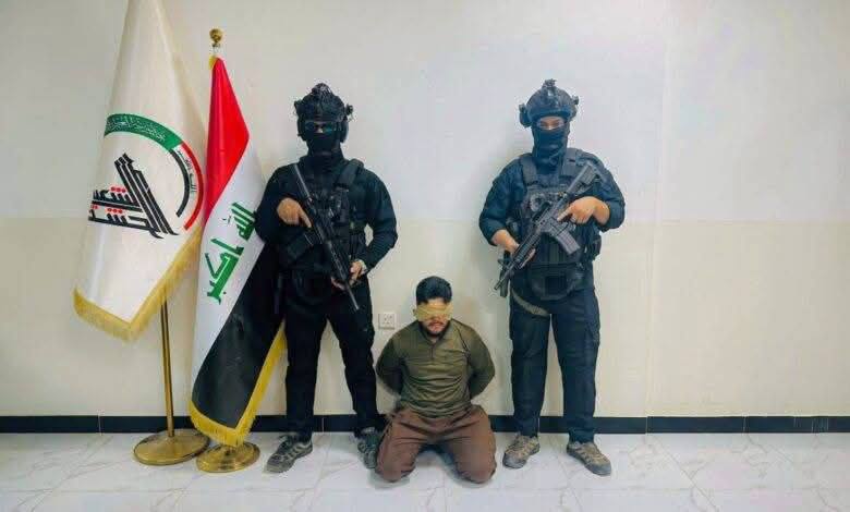 الحشد الشعبي يعتقل متهماً وفق قانون حظر حزب البعث المنحل في الأنبار