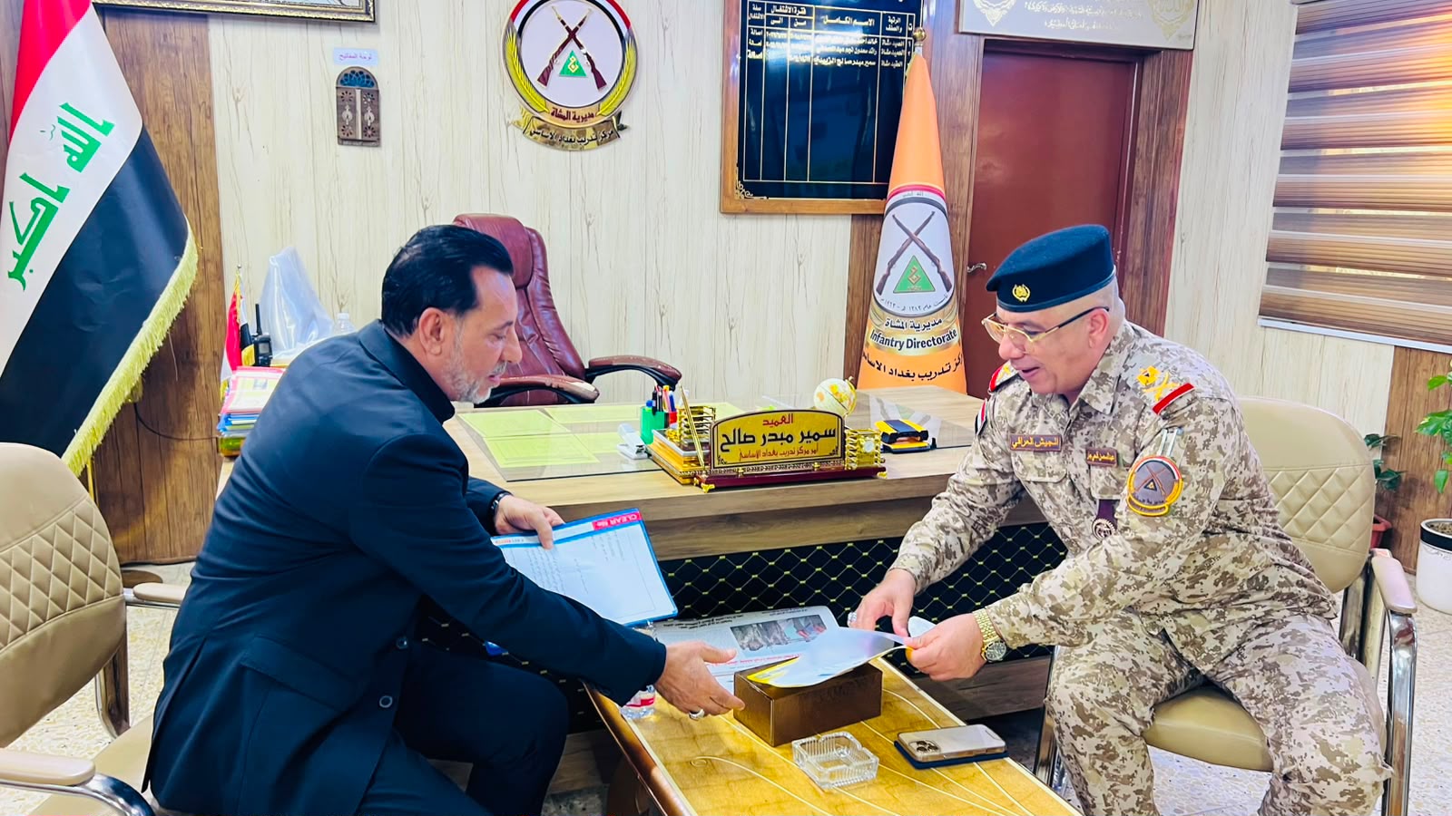الزاملي يزور مركز تدريب بغداد ويؤكد على ضرورة توفير متطلبات الدعم اللوجستي وتهيئة بيئة تدريبية ملائمة