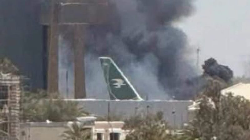 إدارة مطار بغداد: السيطرة على الحريق خارج المنشآت التشغيلية والحركة الجوية مستمرة
