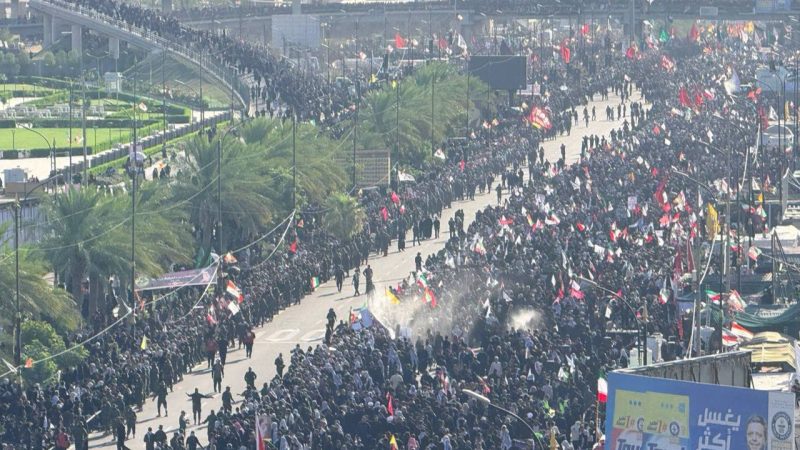 خلية الإعلام الأمني: متابعة ميدانية دقيقة لتشييع علي خامنئي في النجف