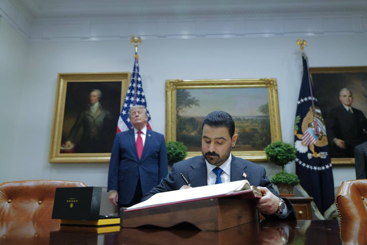 ترامب والزيدي يؤكدان تعزيز الشراكة بين واشنطن وبغداد واتفاقات اقتصادية مرتقبة