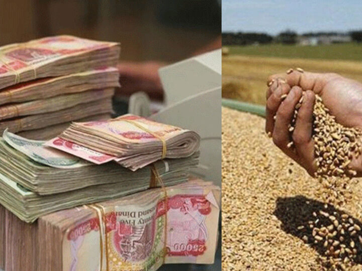 بغداد تخصّص 58 مليار دينار لمزارعي كوردستان ضمن الوجبة السابعة لمستحقات القمح