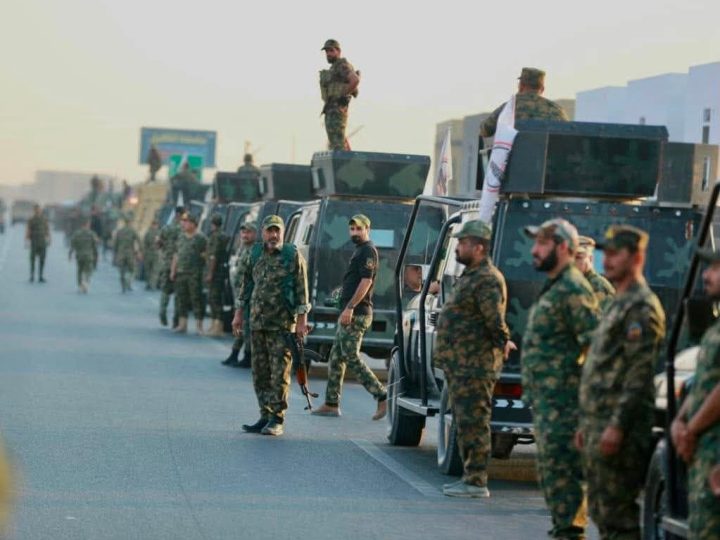 الحشد ينتشر في النجف الأشرف لتأمين زيارة ذكرى استشهاد الرسول الأعظم