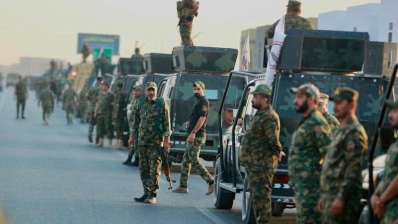 الحشد ينتشر في النجف الأشرف لتأمين زيارة ذكرى استشهاد الرسول الأعظم