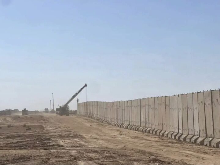 العراق ينجز جداراً خرسانياً على الحدود مع سوريا