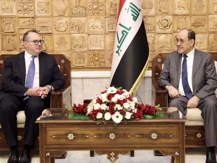 المالكي للقائم بالأعمال الأمريكي: الإطار التنسيقي شكّل لجنة لحصر السلاح بيد الدولة