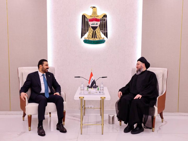 الحكيم يؤكد للزيدي دعمه لجهود مكافحة الفساد وضرورة معالجة الأزمة المالية