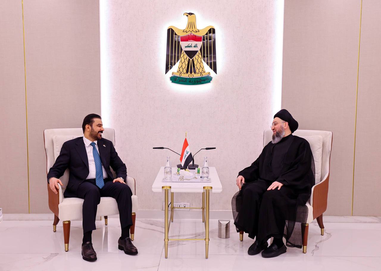 الحكيم يؤكد للزيدي دعمه لجهود مكافحة الفساد وضرورة معالجة الأزمة المالية