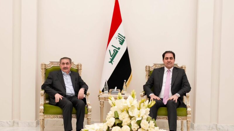 المندلاوي والديمقراطي الكردستاني يشددان على أهمية تنسيق المواقف لمواجهة التحديات