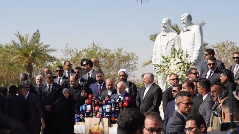رئيس مجلس الشورى الإيراني يصل بغداد : تخطّت المقاومة حدود البلدين لتصبح مقاومة عالمية
