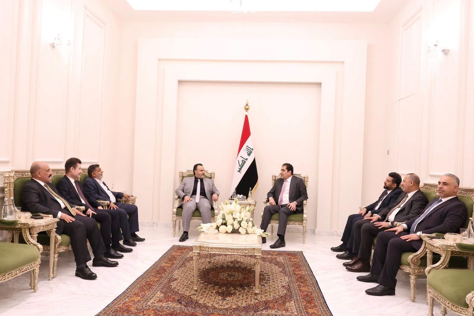 المندلاوي يؤكد لرئيس مجلس محافظة بغداد على ضرورة معالجة العقبات التي تعترض انجاز المشاريع الخدمية