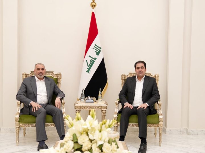 المندلاوي يستقبل فيحان ويبحثان تعزيز التنسيق في مواجهة التحديات وحماية المال العام
