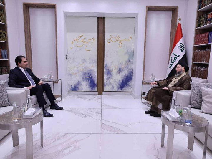 المندلاوي والحكيم يؤكدان على دعم الحكومة لمحاربة الفساد ومعالجة الملفات الاقتصادية والأمنية